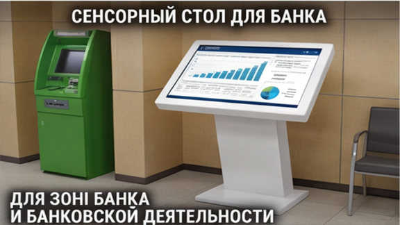 Сенсорный стол и интерактивный стол для банка и банковской деятельности: Полное руководство по выбору и внедрению Сенсорный стол и интерактивный стол для банка и банковской деятельности: Полное руководство по выбору и внедрению