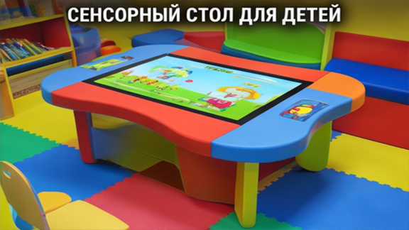 Сенсорный стол и интерактивный стол для детей: Полное руководство по выбору и применению