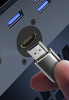 HDMI 4K адаптер, разъем D-типа для монтажа на панели, сквозное гнездо HDMI 4K, промышленный HDMI 4K-порт