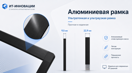 Интерактивная сенсорная инфракрасная рамка 50 дюймов
