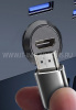 HDMI 4K адаптер, разъем D-типа для монтажа на панели, сквозное гнездо HDMI 4K, промышленный переходник HDMI 4K-порт