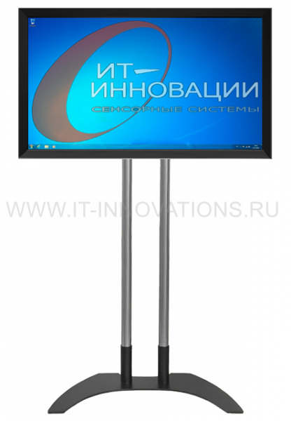 Напольная стойка для сенсорного киоска ИТ-И-108-2 (32-65 дюймов)