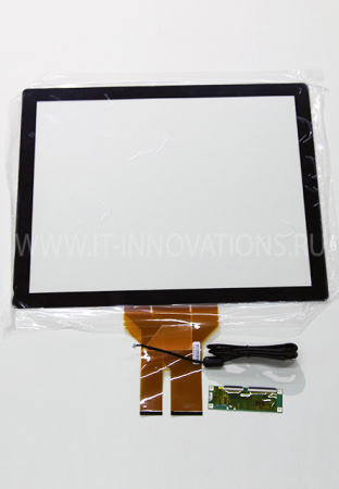 Проекционно емкостной сенсорный экран 19" дюймов PCAP